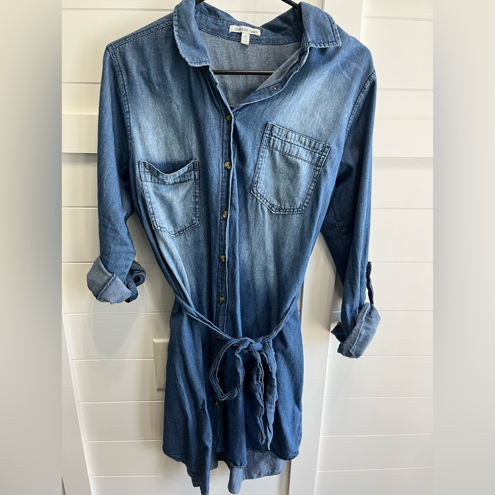 Denim dress